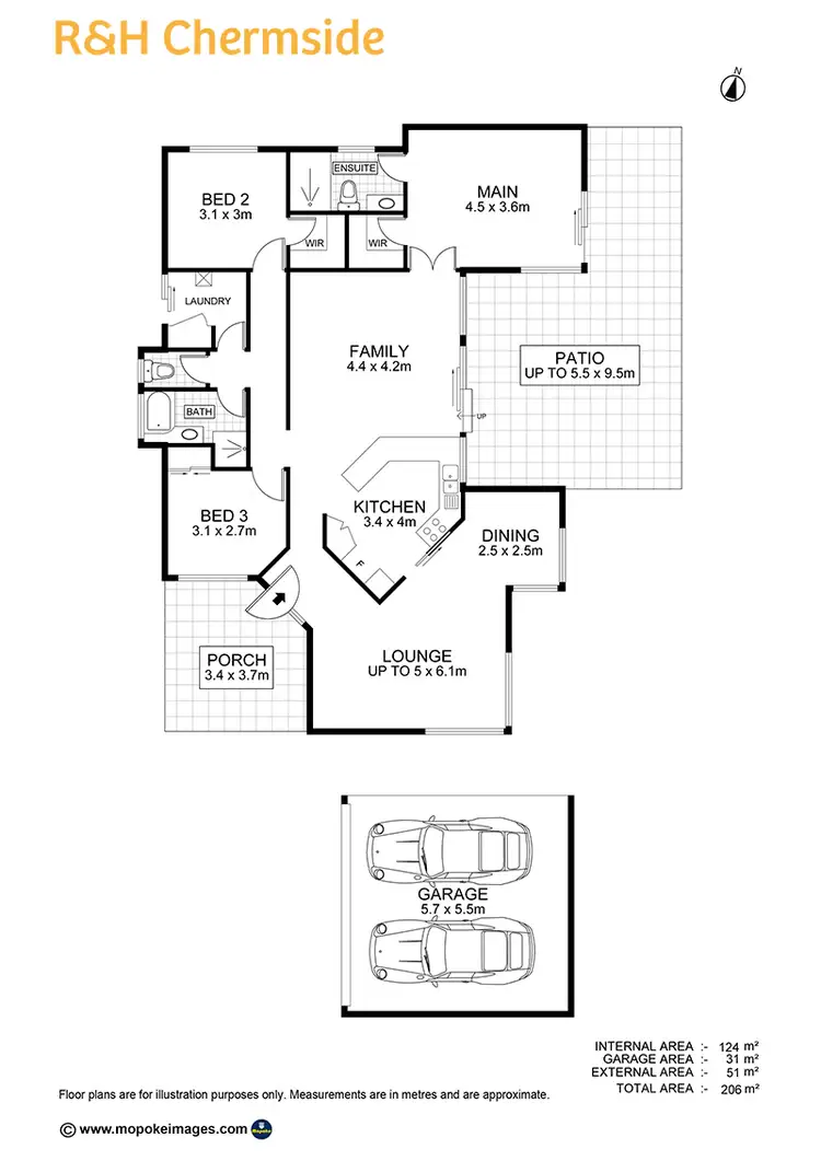 Floorplan of Homely house listing, 49 Ballinger Cres, Albany Creek QLD 4035
