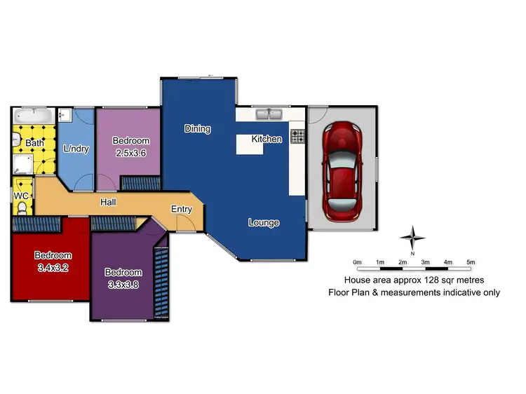 Floorplan of Homely unit listing, 11/38 Park Street, Orange NSW 2800