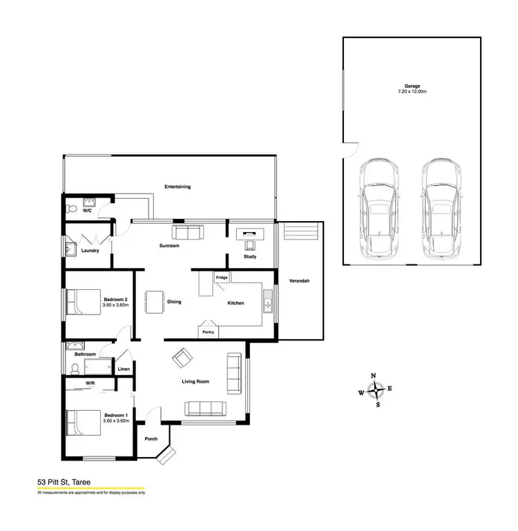 Floorplan of Homely house listing, 53 Pitt Street, Taree NSW 2430
