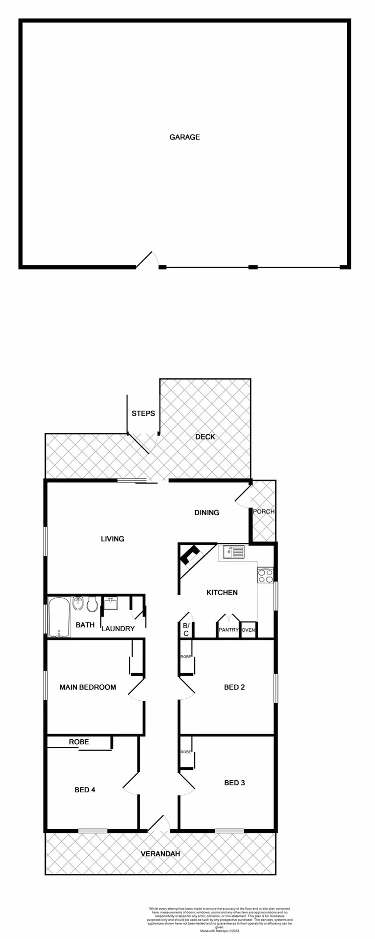 Floorplan of Homely house listing, 18 Fleet St, Branxton NSW 2335