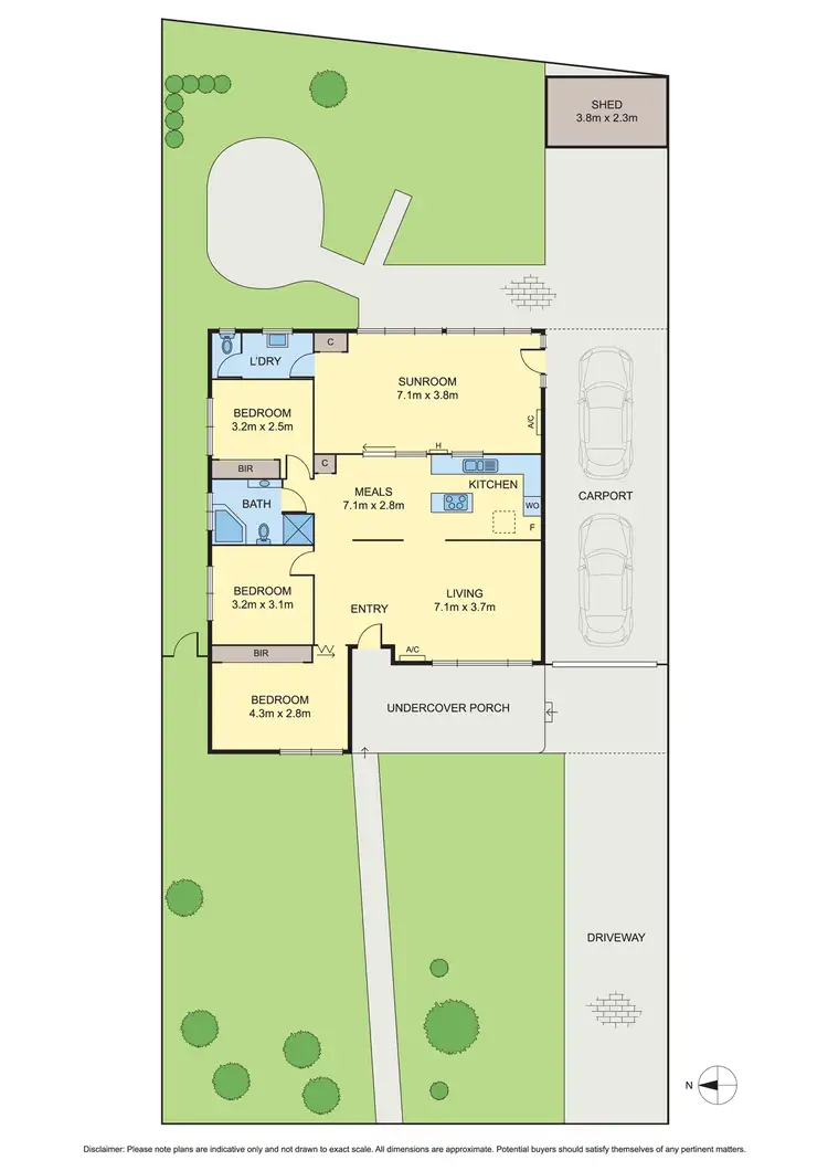 Floorplan of Homely house listing, 27 Tyquin Street, Laverton VIC 3028