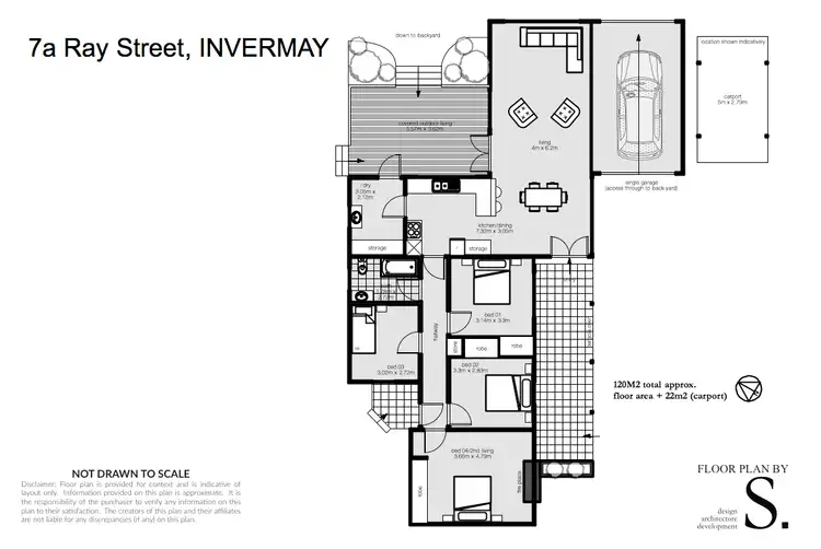 Floorplan of Homely house listing, 7a Ray Street, Invermay TAS 7248