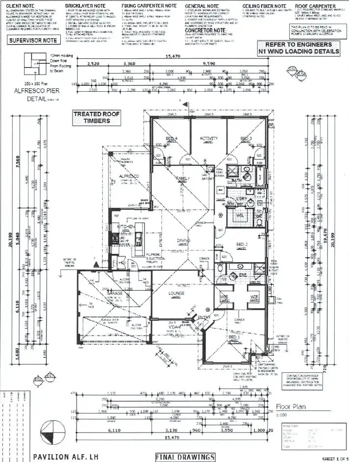Floorplan of Homely house listing, 16 Plumeria Rise, Sinagra WA 6065