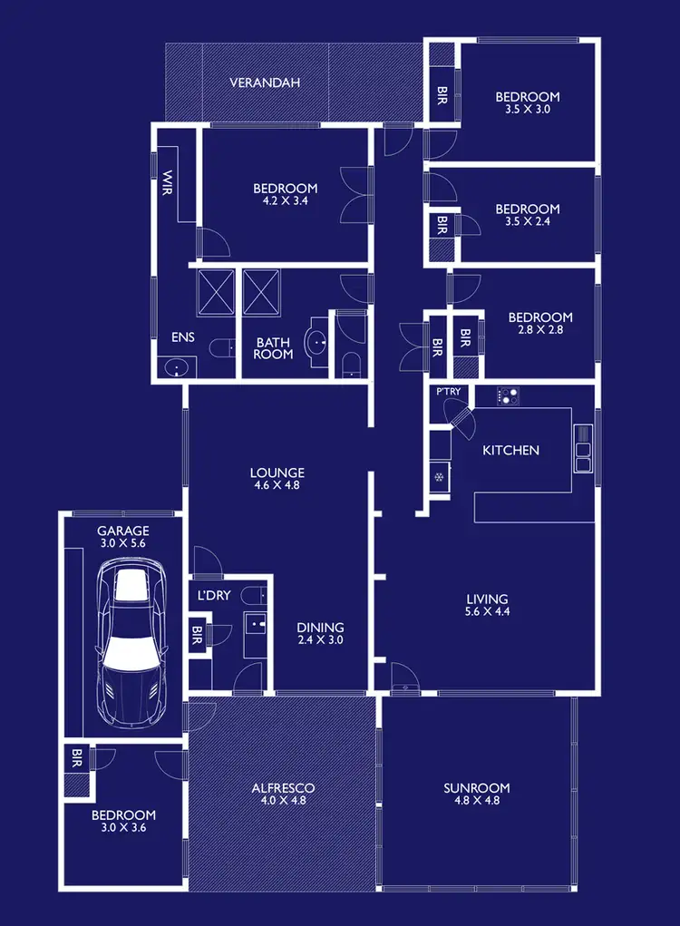 Floorplan of Homely house listing, 52 Deakin Street, Bell Park VIC 3215