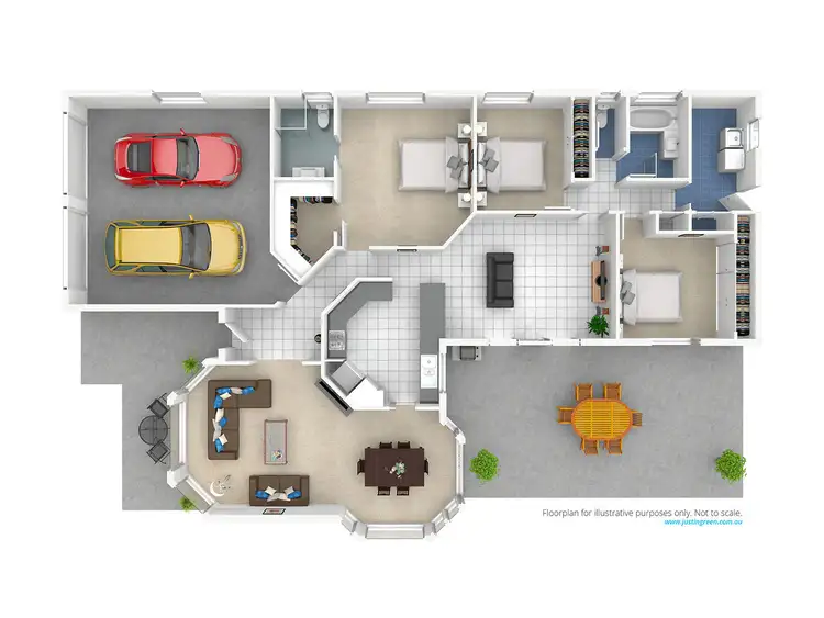 Floorplan of Homely house listing, 10 Woomera Place, Glenfield Park NSW 2650