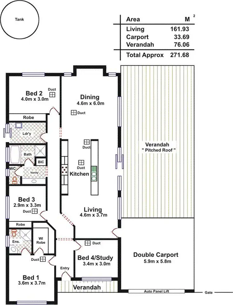 Floorplan of Homely house listing, 9 Meaney Drive, Freeling SA 5372