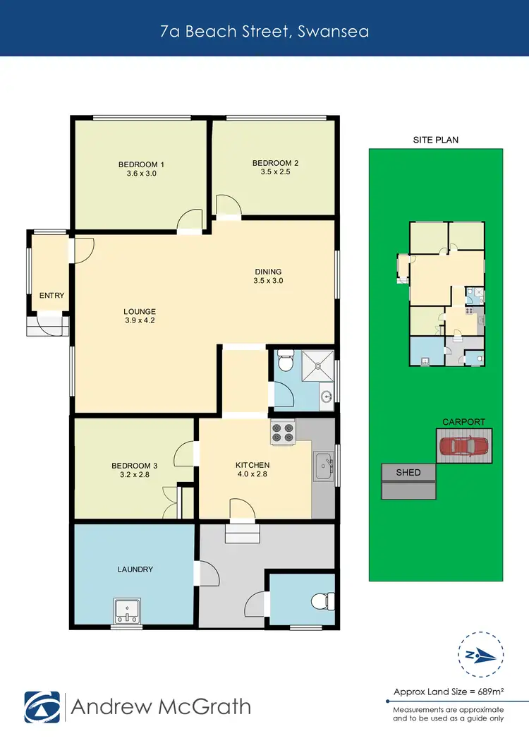 Floorplan of Homely house listing, 7a Beach Street, Swansea NSW 2281