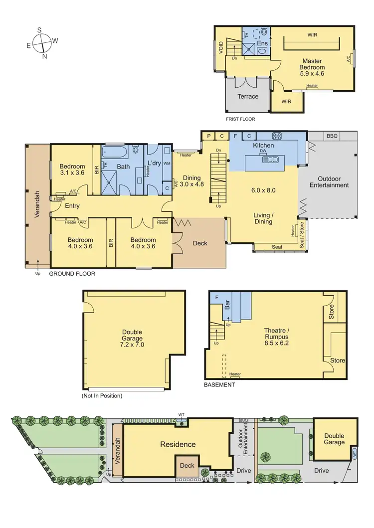 Floorplan of Homely house listing, 169 Douglas Parade, Williamstown VIC 3016