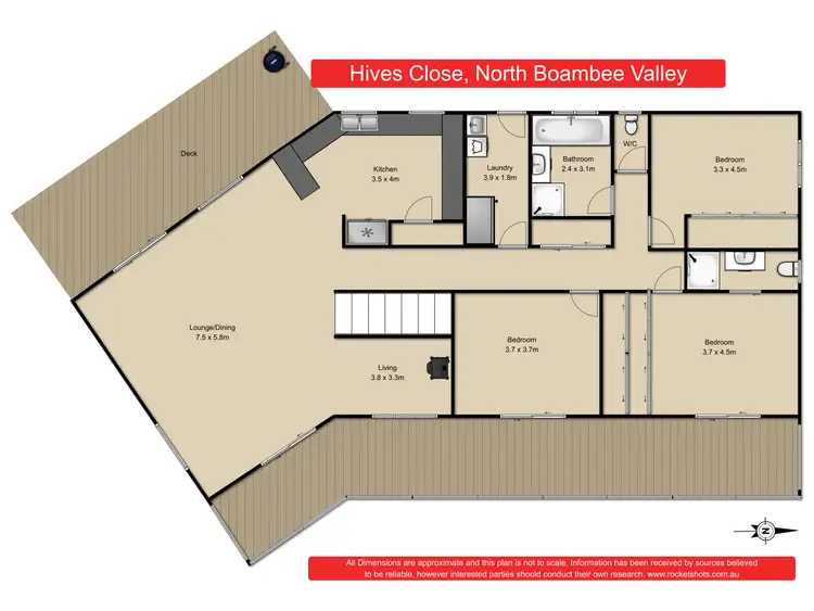 Floorplan of Homely house listing, 16 Hives Close, Coffs Harbour NSW 2450