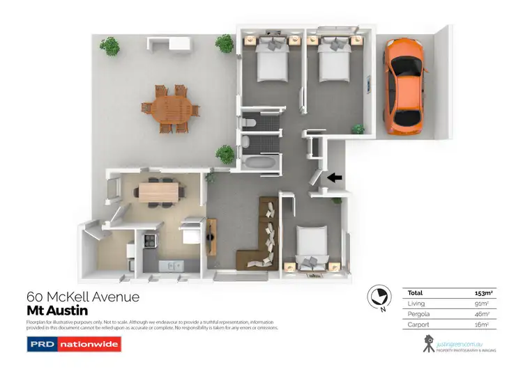 Floorplan of Homely house listing, 60 McKell Avenue, Mount Austin NSW 2650