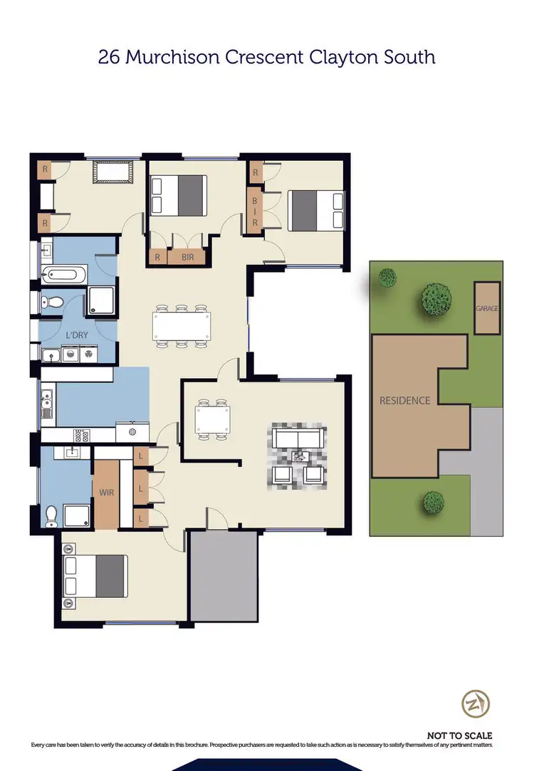 Floorplan of Homely house listing, 26 Murchison Crescent, Clayton South VIC 3169