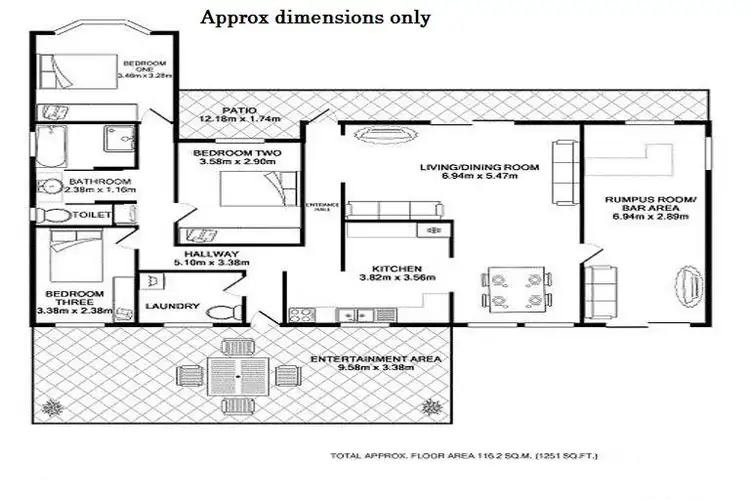 Floorplan of Homely house listing, 16 Verona Road, Shoal Bay NSW 2315