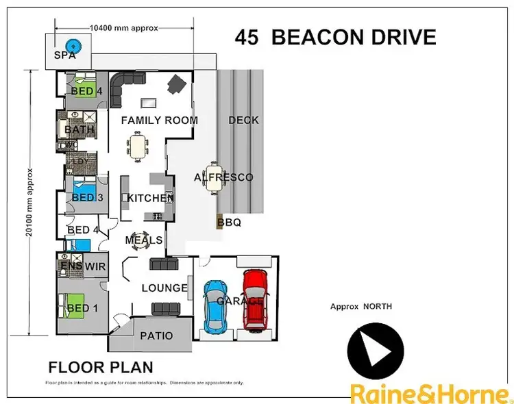 Floorplan of Homely house listing, 45 Beacon Drive, Cornubia QLD 4130