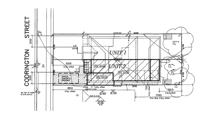 Floorplan of Homely semi-detached listing, 18B Codrington St, Fairfield NSW 2165
