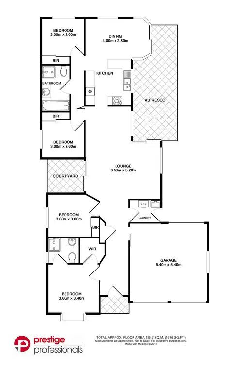Floorplan of Homely house listing, 25 Daintree Drive, Wattle Grove NSW 2173