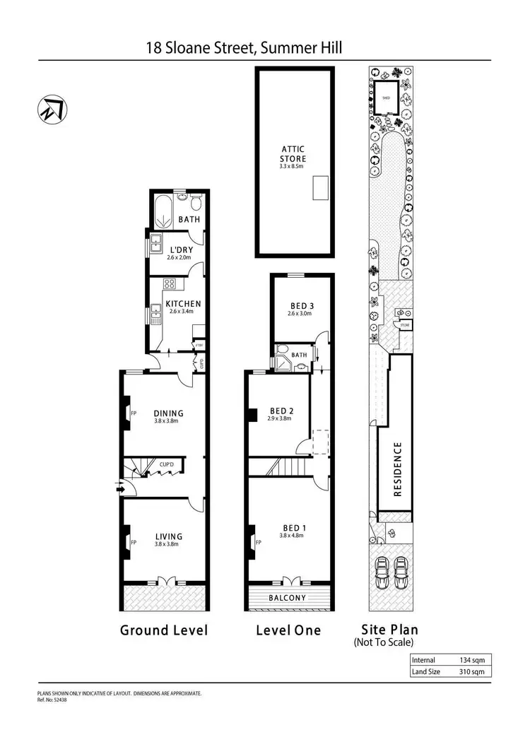 Floorplan of Homely house listing, 18 Sloane Street, Summer Hill NSW 2130
