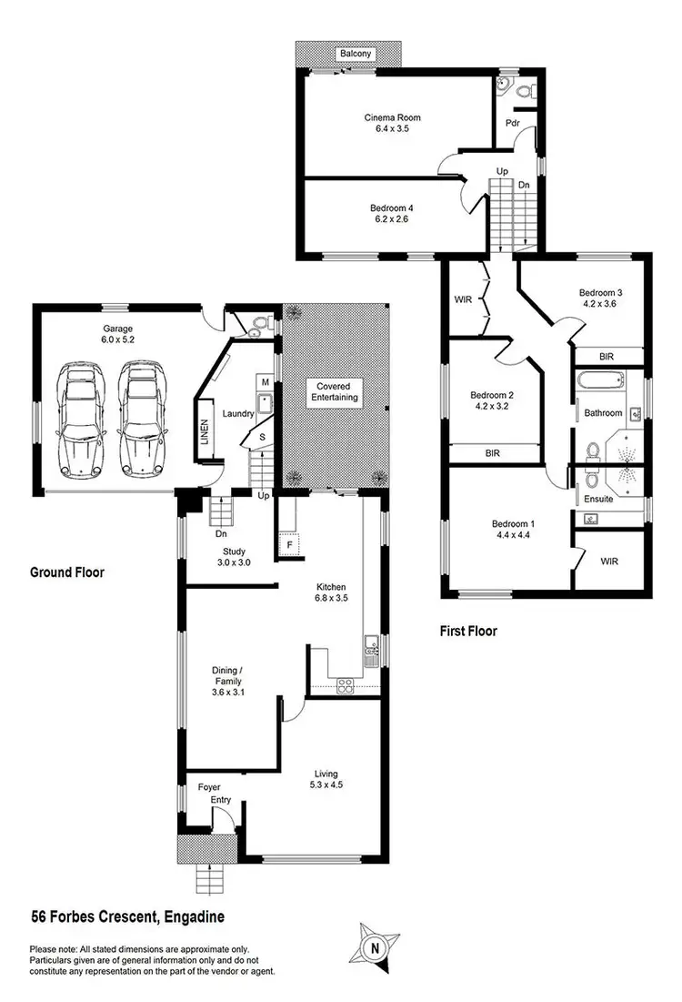 Floorplan of Homely house listing, 56 Forbes Crescent, Engadine NSW 2233