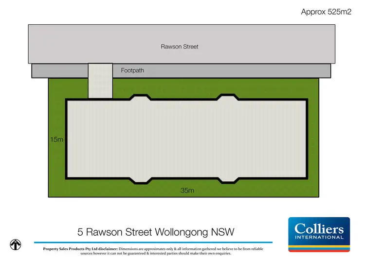 Floorplan of Homely apartment listing, 5 Rawson Street, Wollongong NSW 2500