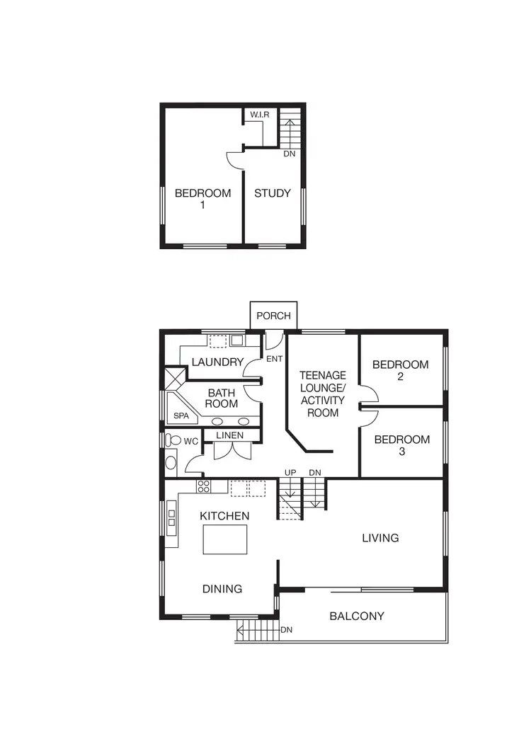 Floorplan of Homely house listing, 28 Byfield  Road, Parkerville WA 6081