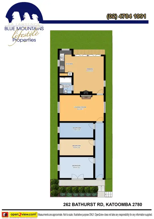 Floorplan of Homely house listing, 262 Bathurst Road, Katoomba NSW 2780