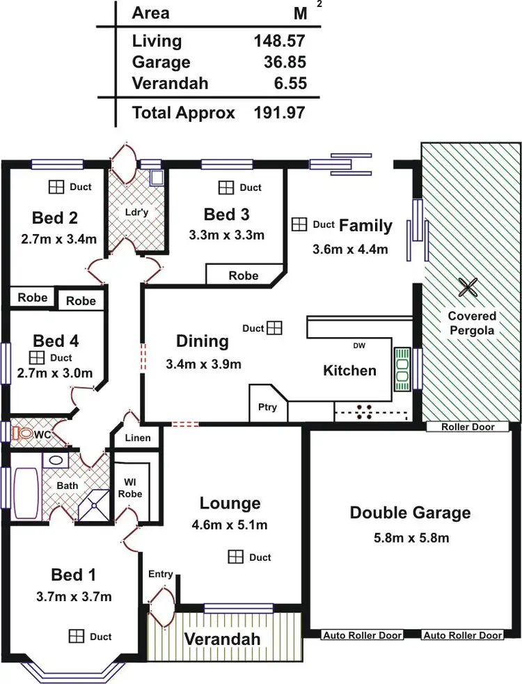 Floorplan of Homely house listing, 12 Malcolm Street, Salisbury SA 5108