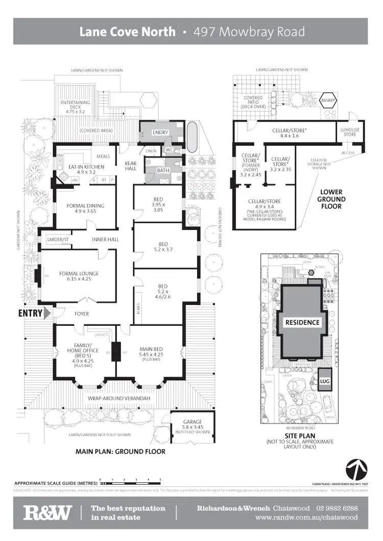 Floorplan of Homely house listing, 497 Mowbray Road, Lane Cove North NSW 2066