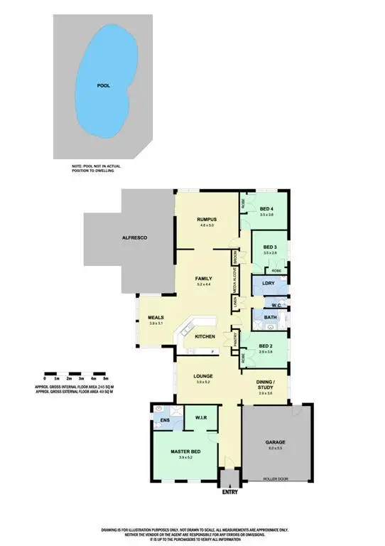 Floorplan of Homely house listing, 7 Malbec Court, Sunbury VIC 3429