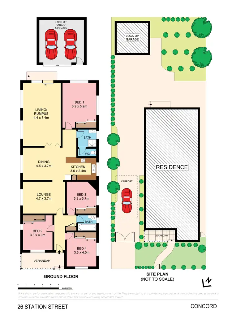 Floorplan of Homely house listing, 26 Station Street, Concord NSW 2137