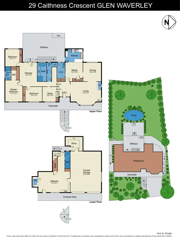 Floorplan of Homely house listing, 29 Caithness Crescent, Glen Waverley VIC 3150