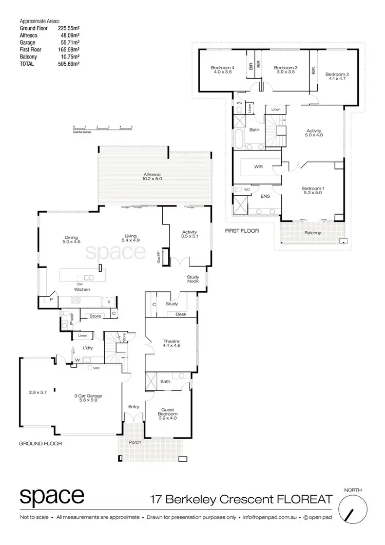Floorplan of Homely house listing, 17 Berkeley Crescent, Floreat WA 6014
