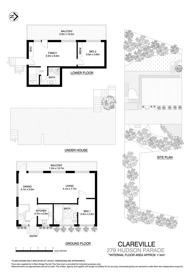 Floorplan of Homely house listing, 279 Hudson Parade, Avalon Beach NSW 2107