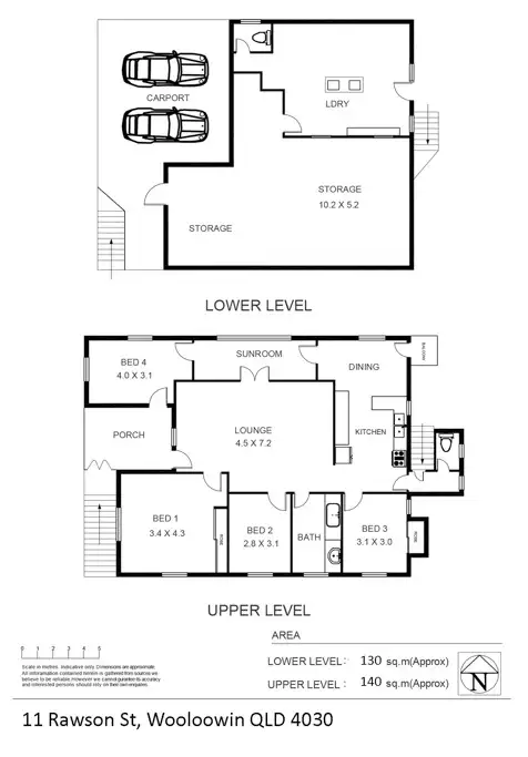 Floorplan of Homely house listing, 11 Rawson Street, Wooloowin QLD 4030