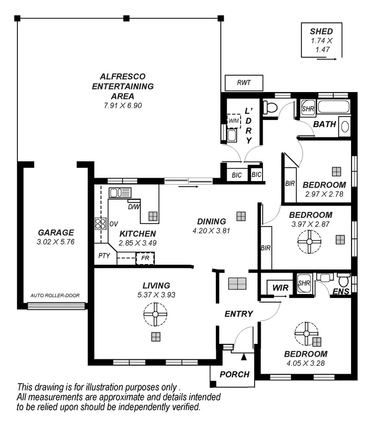 Floorplan of Homely house listing, 2 45A York Terrace, Salisbury SA 5108