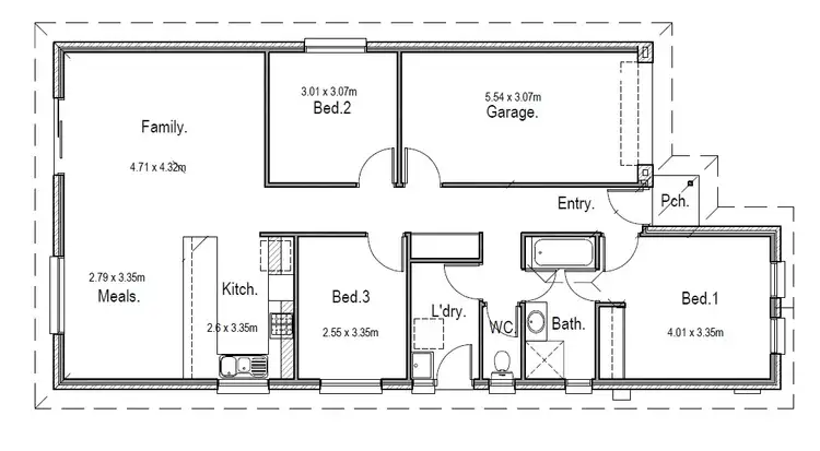 Floorplan of Homely house listing, 13C First Street, Gawler South SA 5118