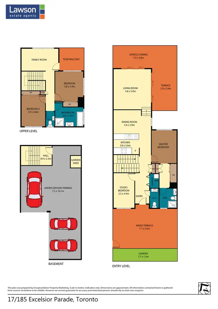 Floorplan of Homely house listing, 17/185 Excelsior Parade, Toronto NSW 2283