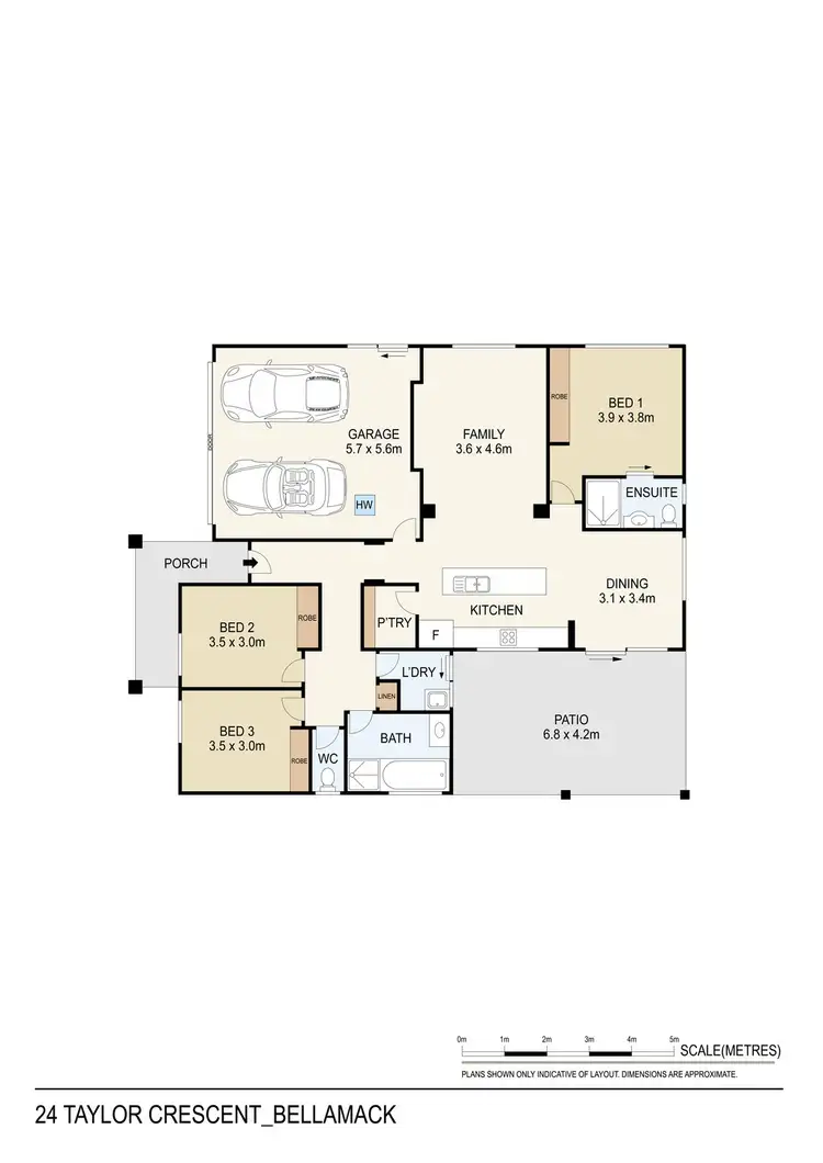 Floorplan of Homely house listing, 24 Taylor Crescent, Bellamack NT 832