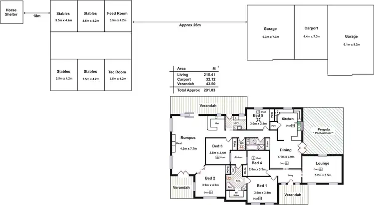 Floorplan of Homely house listing, 232 Parkers Road, Gawler Belt SA 5118