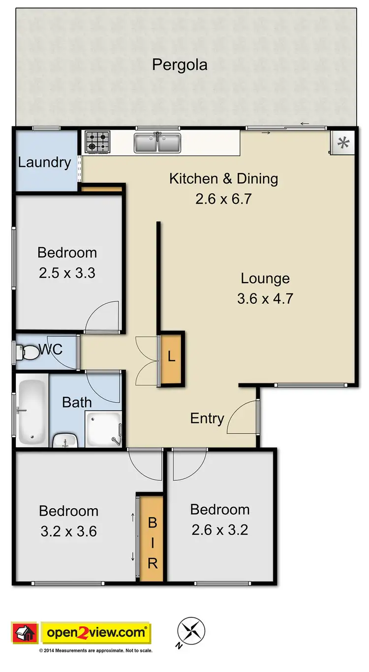Floorplan of Homely house listing, 55A Perrin Avenue, Plumpton NSW 2761