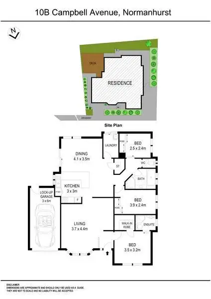 Floorplan of Homely house listing, 10b Campbell Avenue, Normanhurst NSW 2076