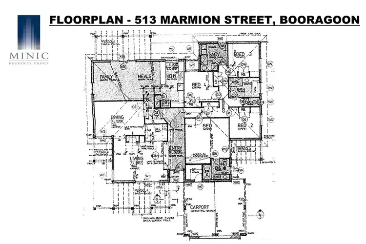 Floorplan of Homely house listing, 513 Marmion Street, Booragoon WA 6154