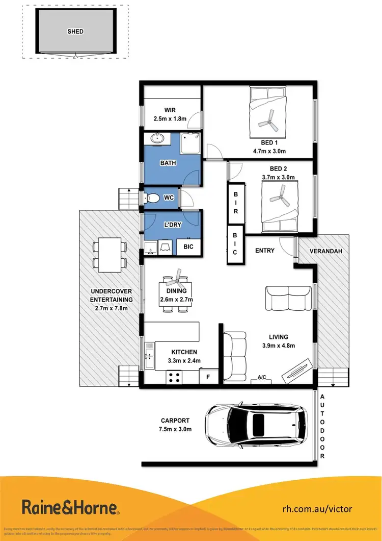 Floorplan of Homely house listing, 83 SeaChange Village, 24 Gardiner Street, Goolwa SA 5214