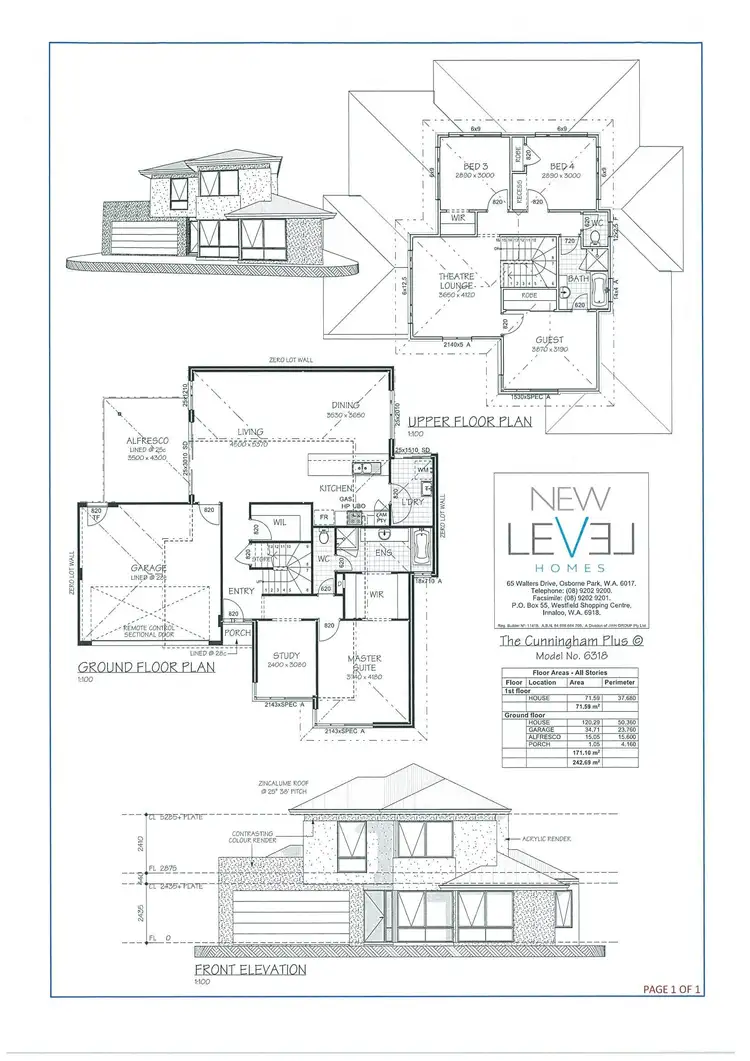 Floorplan of Homely land listing, Proposed Lot 3 Nicholas Street, Rossmoyne WA 6148