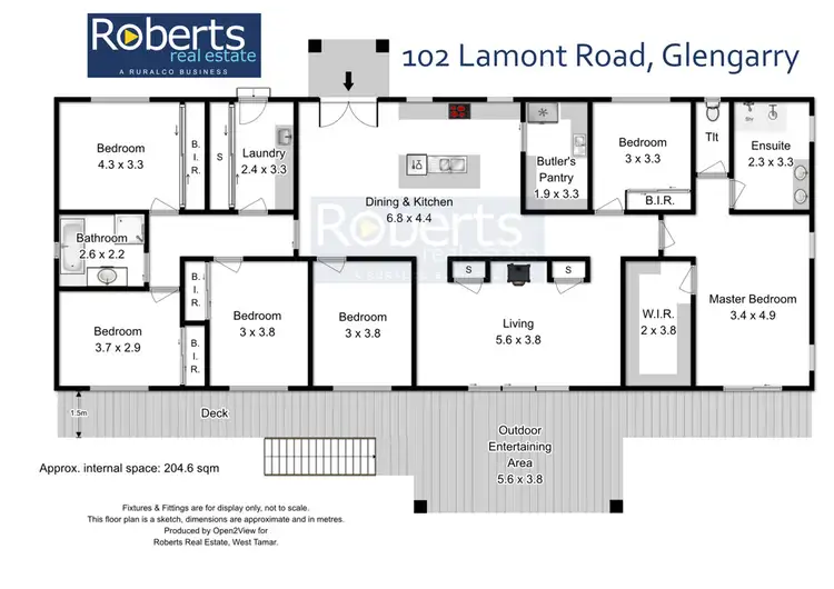 Floorplan of Homely house listing, 102 Lamont Road, Glengarry TAS 7275