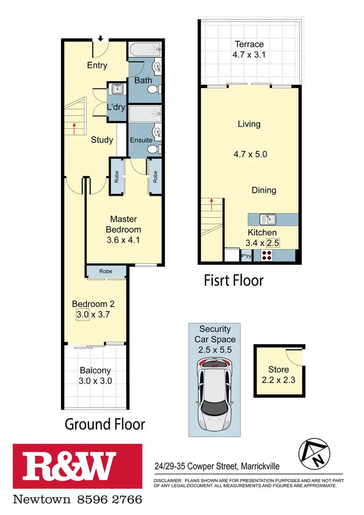 Floorplan of Homely apartment listing, 24/29-35 Cowper Street, Marrickville NSW 2204