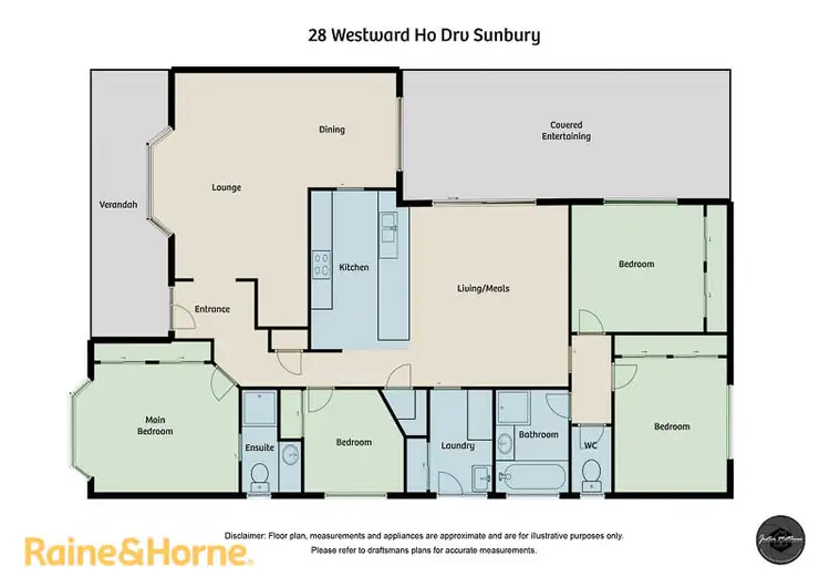 Floorplan of Homely house listing, 28 Westward Ho Drive, Sunbury VIC 3429
