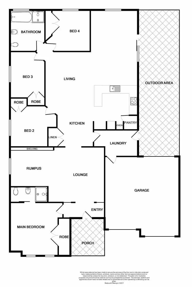 Floorplan of Homely house listing, 10 Beech Close, Thornton NSW 2322