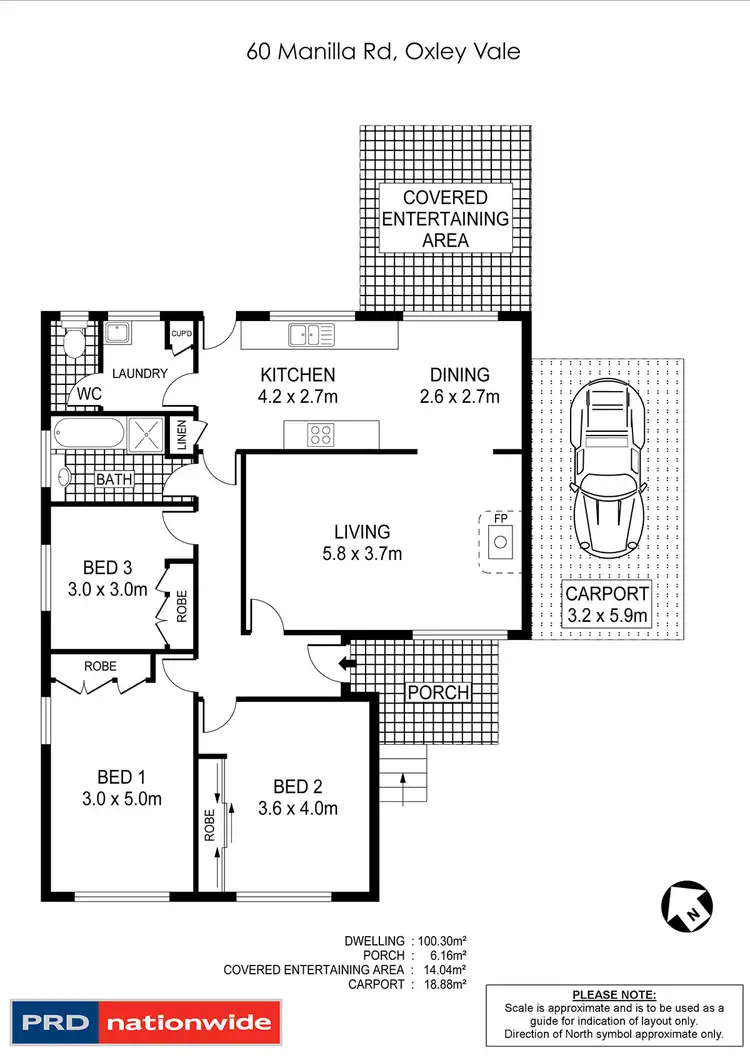 Floorplan of Homely house listing, 60 Manilla Road, Tamworth NSW 2340