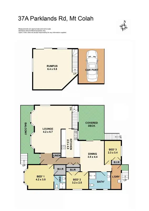 Floorplan of Homely house listing, 37a Parklands Road, Mount Colah NSW 2079