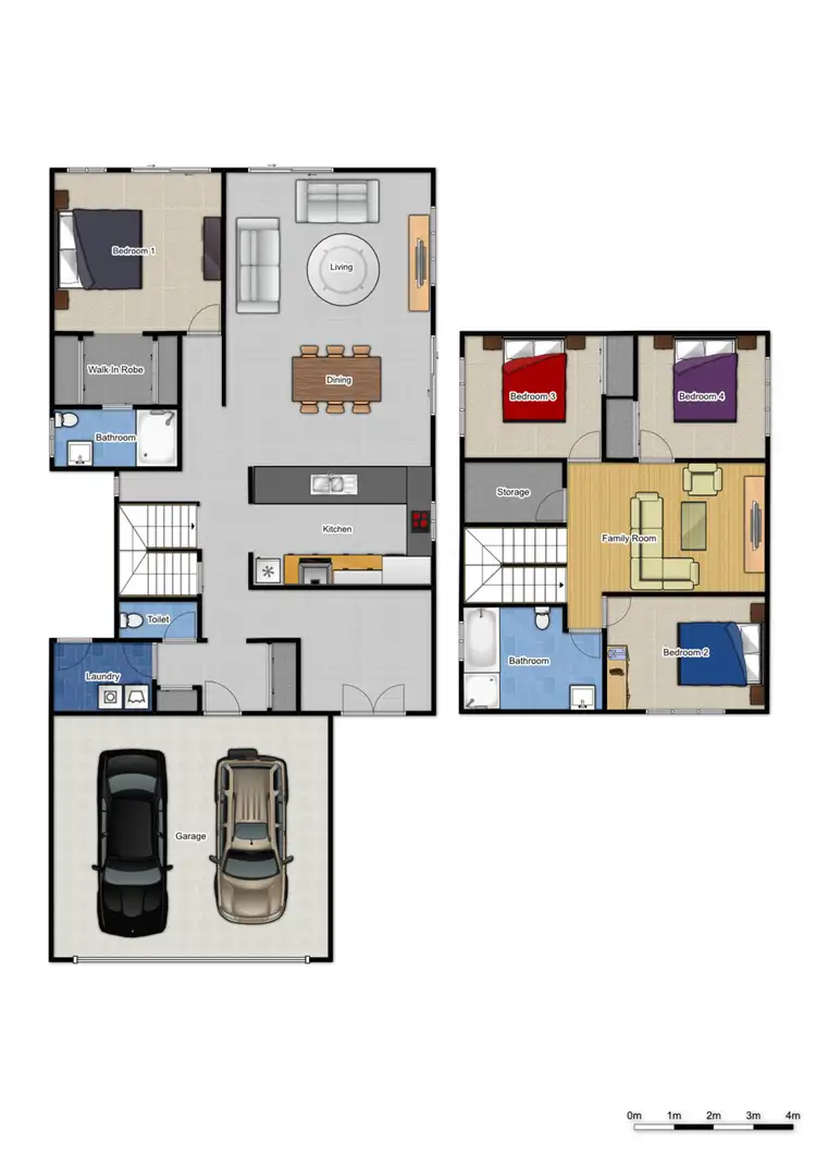 Floorplan of Homely house listing, 16 Tennesse Way, Berrinba QLD 4117