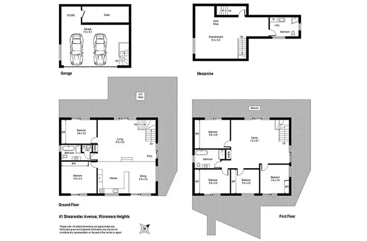 Floorplan of Homely house listing, 41 Shearwater Avenue, Woronora Heights NSW 2233